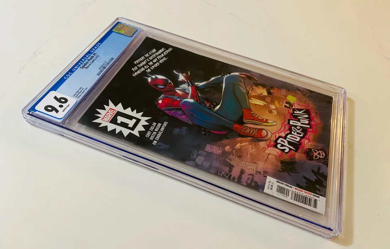 SPIDER-PUNK #1 - JUSTIN MASON CGC 9.6