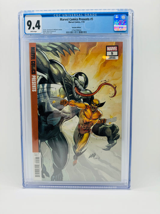 MARVEL COMICS PRESENTS #5 - VARIANT EDITION CGC 9.4