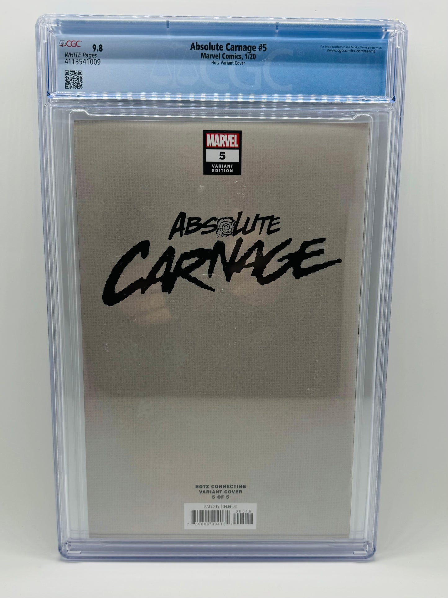 ABSOLUTE CARNAGE #5 - HOTZ VARIANT COVER CGC 9.8