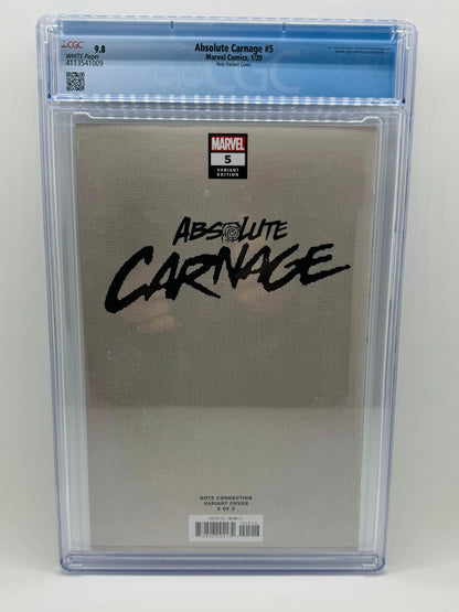 ABSOLUTE CARNAGE #5 - HOTZ VARIANT COVER CGC 9.8