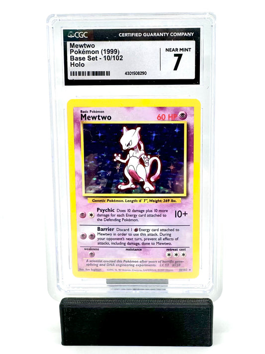 MEWTWO HOLO - 1999 POKEMON BASE SET 10/102